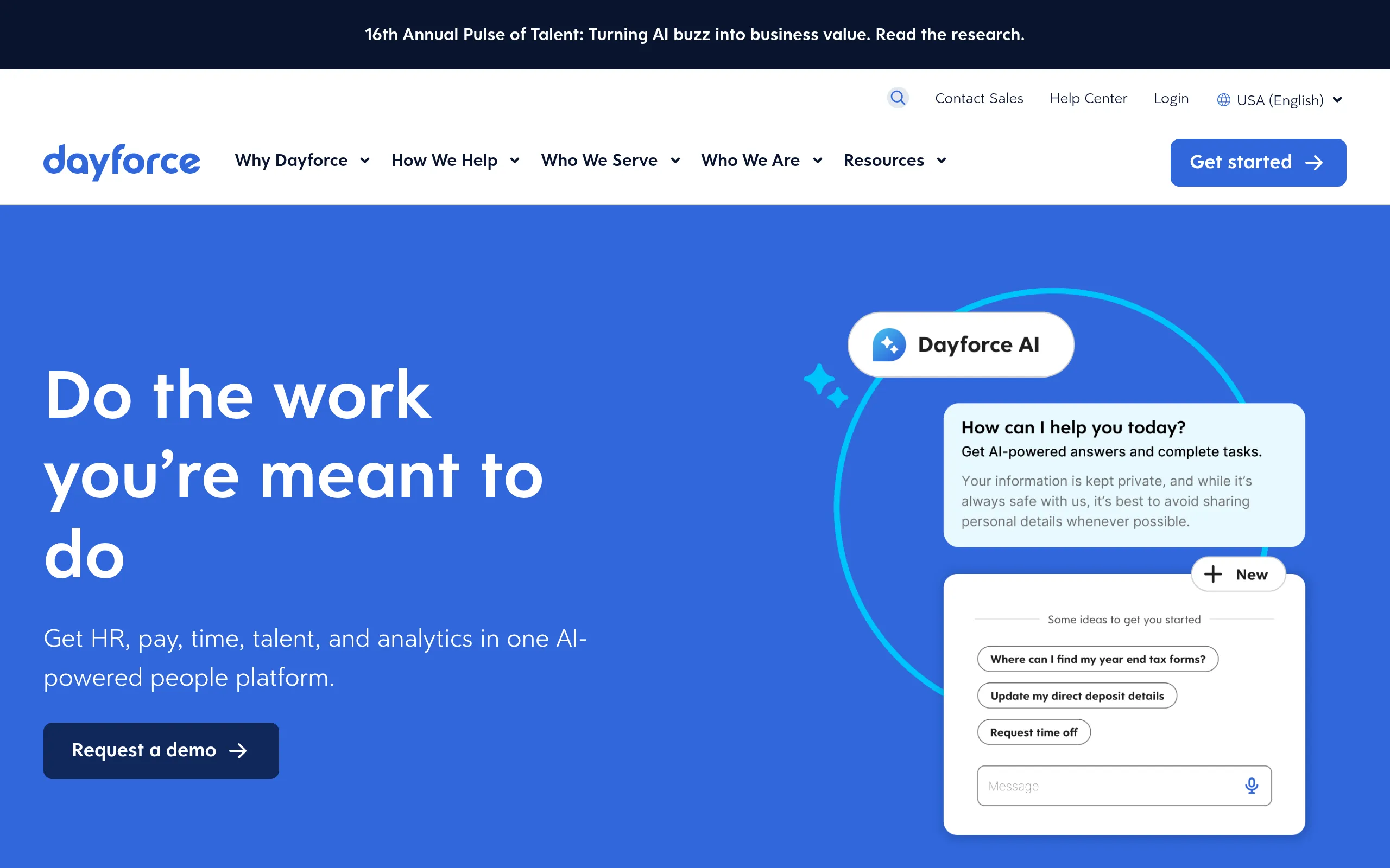 Dayforce HCM Screenshot
