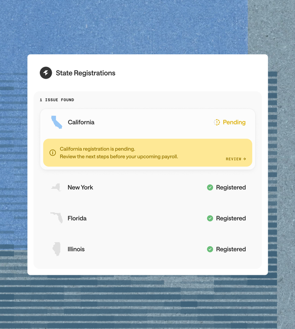 Compliant by default, not by catching up: Bolto product interface illustration